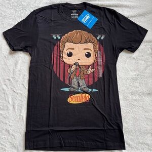 Funko Pop Jerry Seinfeld Graphic T-Shirt NWT